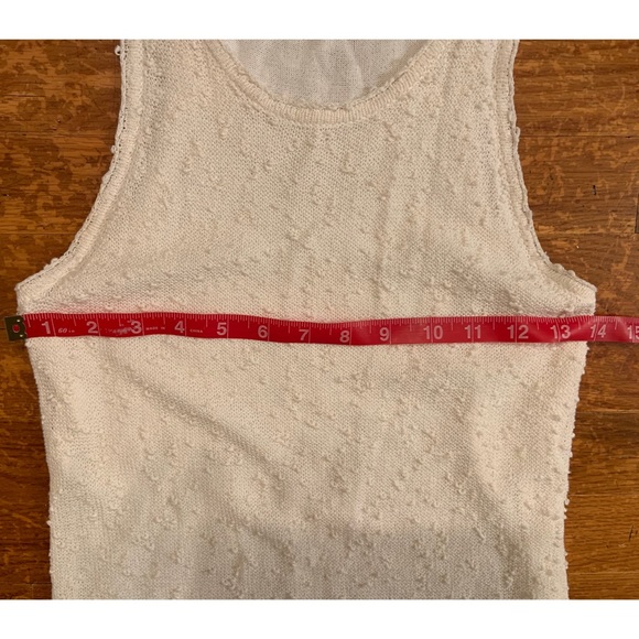 Rag & Bone Ivory White nubby textured tank dress. - Picture 10 of 12